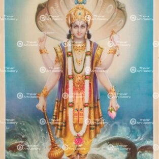 Artist S.M.Pandit antique Vintage print - Thevar art gallery