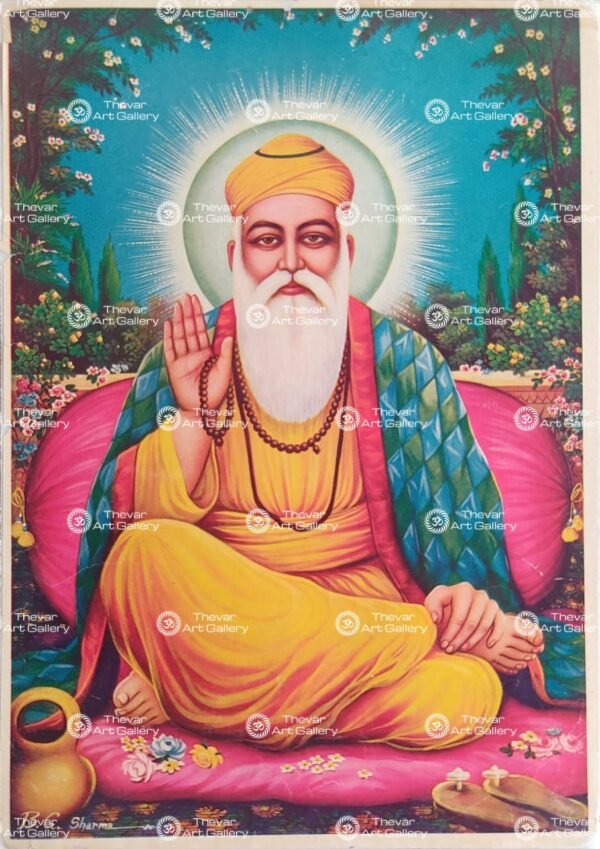 Artist B.G.Sharma antique Vintage print - Thevar art gallery