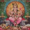 Artist Mu.Ramalingam antique vintage print - Thevar art gallery