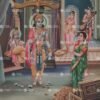 Artist L.N.Sharma antique Vintage print - Thevar art gallery