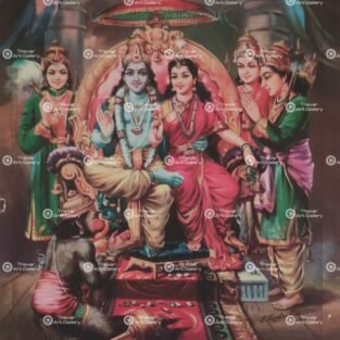 Artist C.Kondiah raju antique vintage paintings - Thevar art gallery