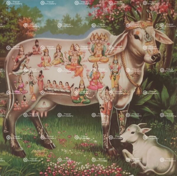 Artist C.Kondiah raju antique vintage paintings - Thevar art gallery