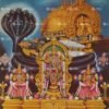 Artist C.Kondiah raju antique vintage paintings - Thevar art gallery