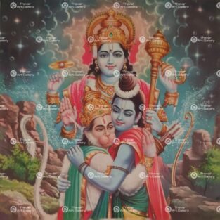 Artist C.Kondiah raju antique vintage paintings - Thevar art gallery