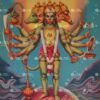 Artist C.Kondiah raju antique vintage paintings - Thevar art gallery