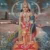 Artist Mu.Ramalingam antique vintage print - Thevar art gallery