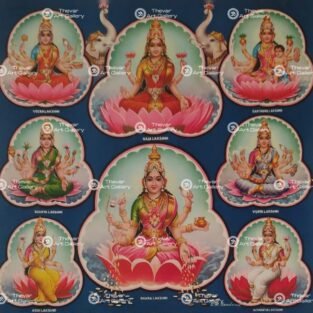 Artist C.Kondiah raju antique vintage paintings - Thevar art gallery
