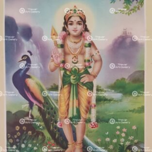 Artist S.Krishnan antique Vintage print - Thevar art gallery