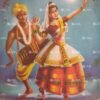 Artist Mulgaonkar antique Vintage print - Thevar art gallery
