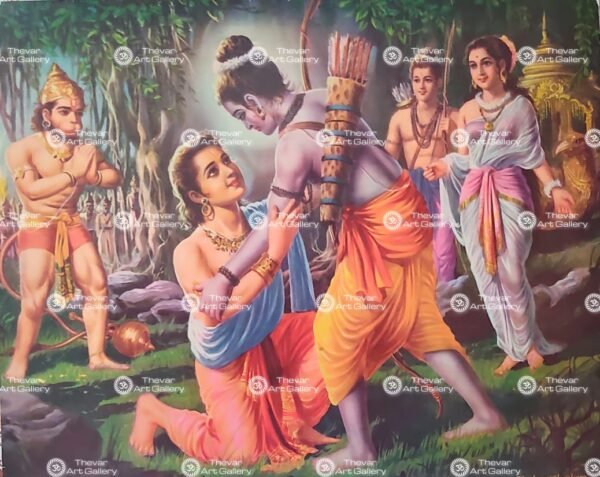 Artist Thakur vitankar antique Vintage print - Thevar art gallery