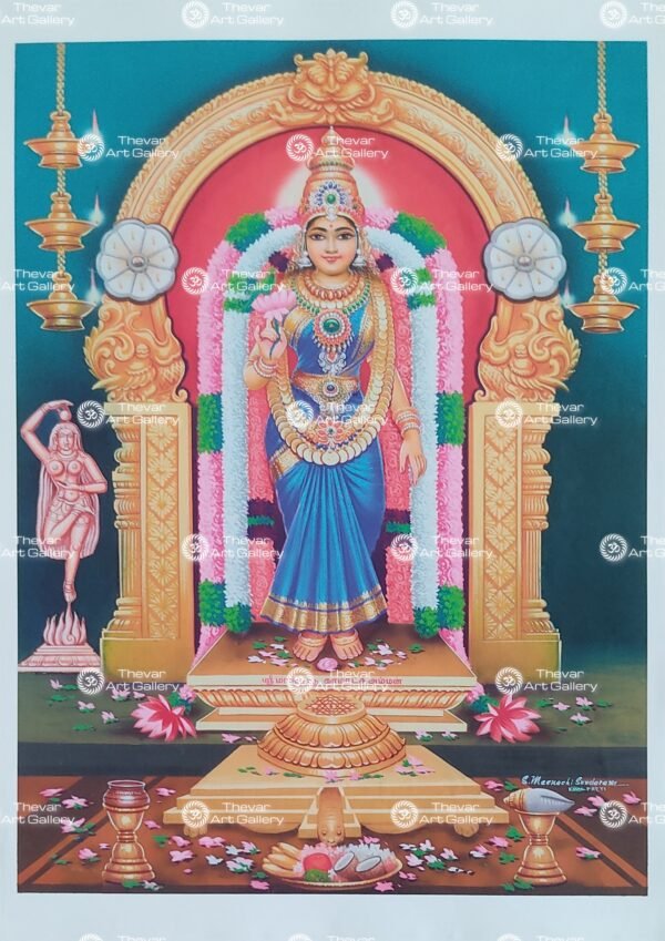 Artist C.Kondiah raju antique vintage paintings - Thevar art gallery