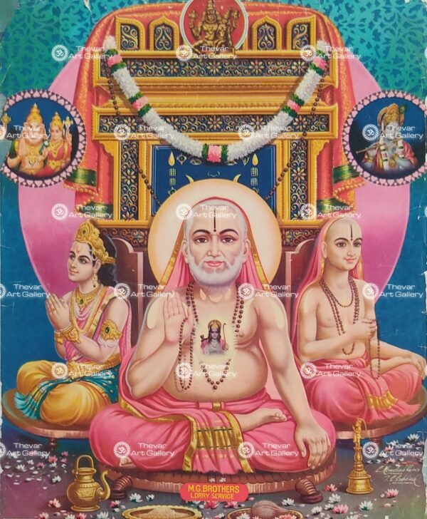 Artist C.Kondiah raju antique vintage paintings - Thevar art gallery