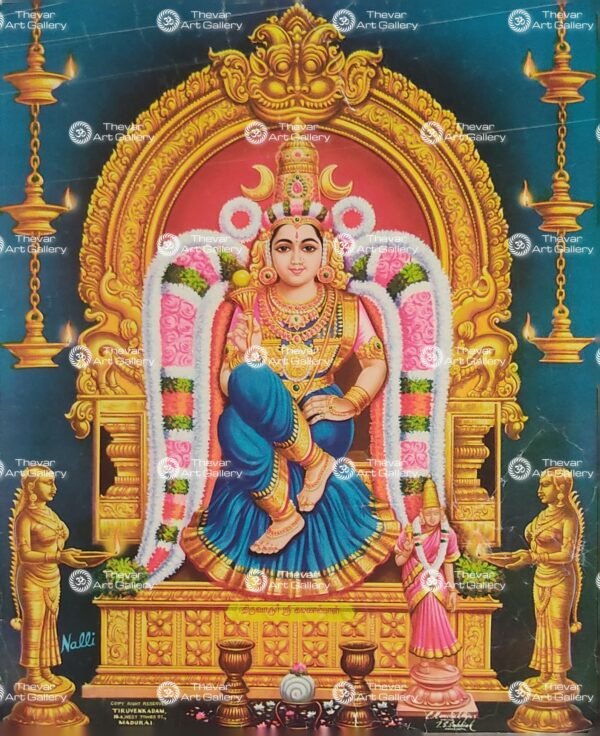 Artist C.Kondiah raju antique vintage paintings - Thevar art gallery