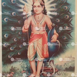 Artist C.Kondiah raju antique vintage paintings - Thevar art gallery