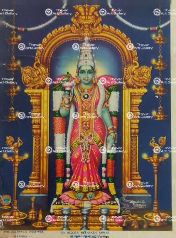 Artist C.Kondiah raju antique vintage paintings - Thevar art gallery