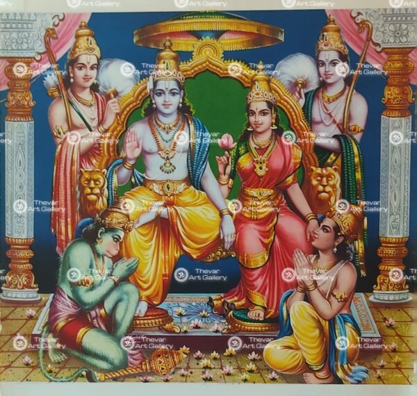 Artist C.Kondiah raju antique vintage paintings - Thevar art gallery
