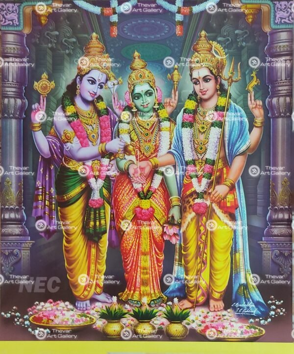Artist C.Kondiah raju antique vintage paintings - Thevar art gallery