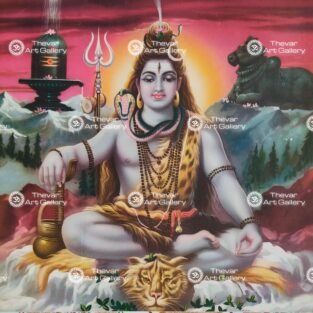 Artist S.Murugakani antique Vintage print - Thevar art gallery