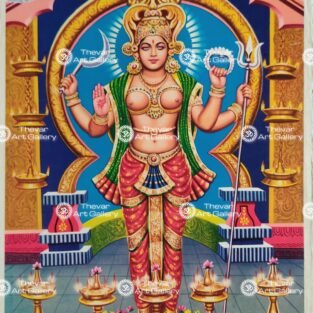 Artist S.Murugakani antique Vintage print - Thevar art gallery
