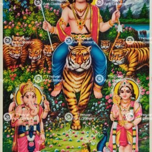 Artist S.Murugakani antique Vintage print - Thevar art gallery