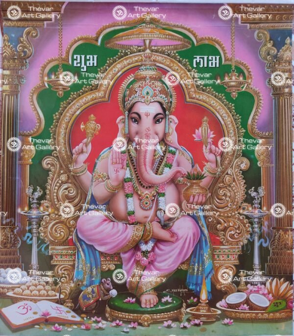 Artist S.Murugakani antique Vintage print - Thevar art gallery