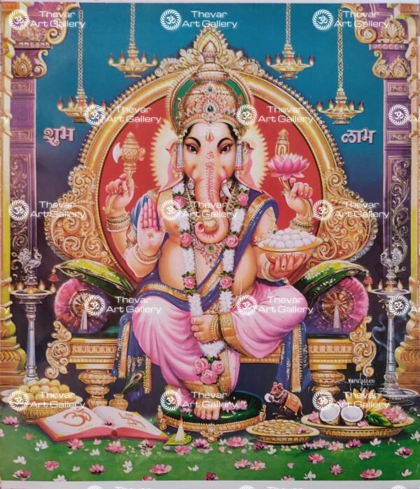 Artist S.Murugakani antique Vintage print - Thevar art gallery