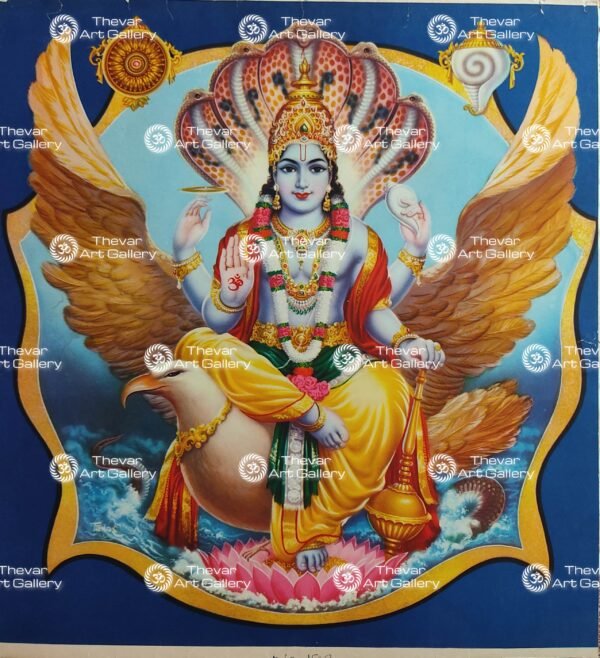 Artist Tenaz antique Vintage print - Thevar art gallery