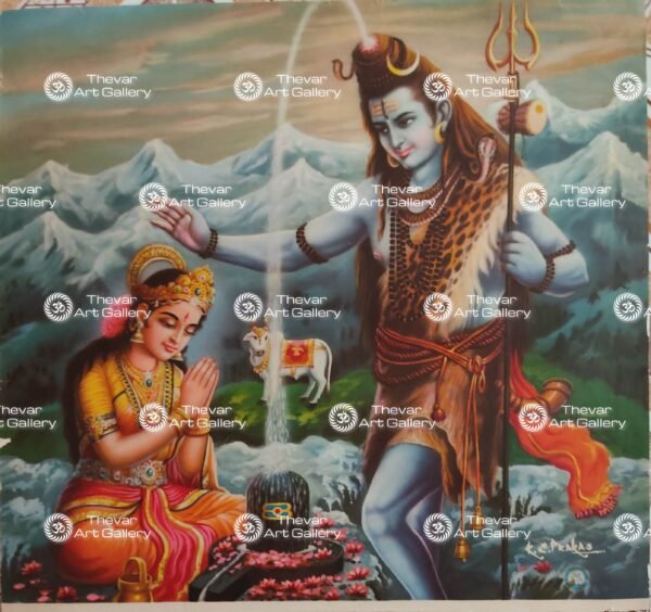 Shiva Parvati | Shiva Parvathy | Dazizaitian | Maha Kala