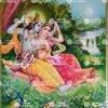 Artist Indra Sharma antique Vintage print - Thevar art gallery