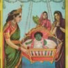 Raja Ravi Varma antique Vintage print - Thevar art gallery