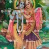 Artist Indra Sharma antique Vintage print - Thevar art gallery