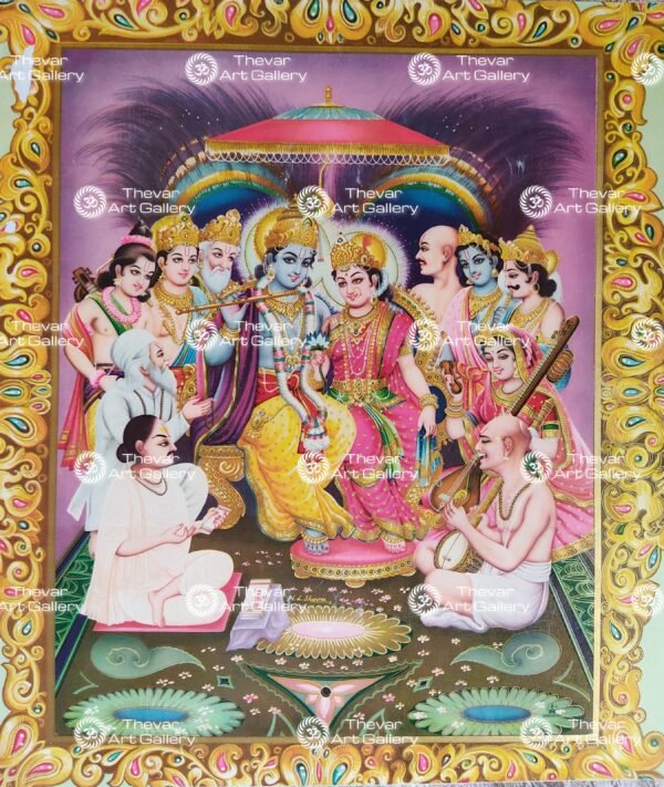 Artist LN.Shàrma antique Vintage print - Thevar art gallery