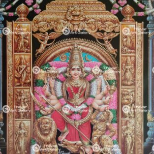 Artist M.C.Jegannath antique Vintage print - Thevar art gallery