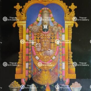 Artist M.C.Jegannath antique Vintage print - Thevar art gallery