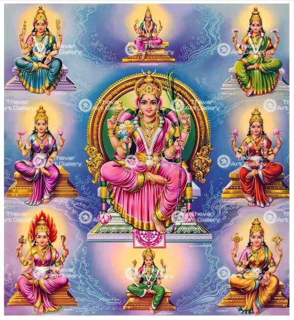 Ashta Sakthi - Thevar Art Gallery