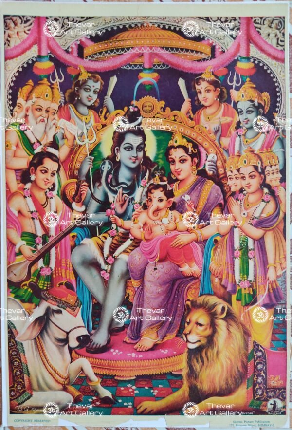 Shiva family | Shiva Parvati | Ganesha | Kartikeya