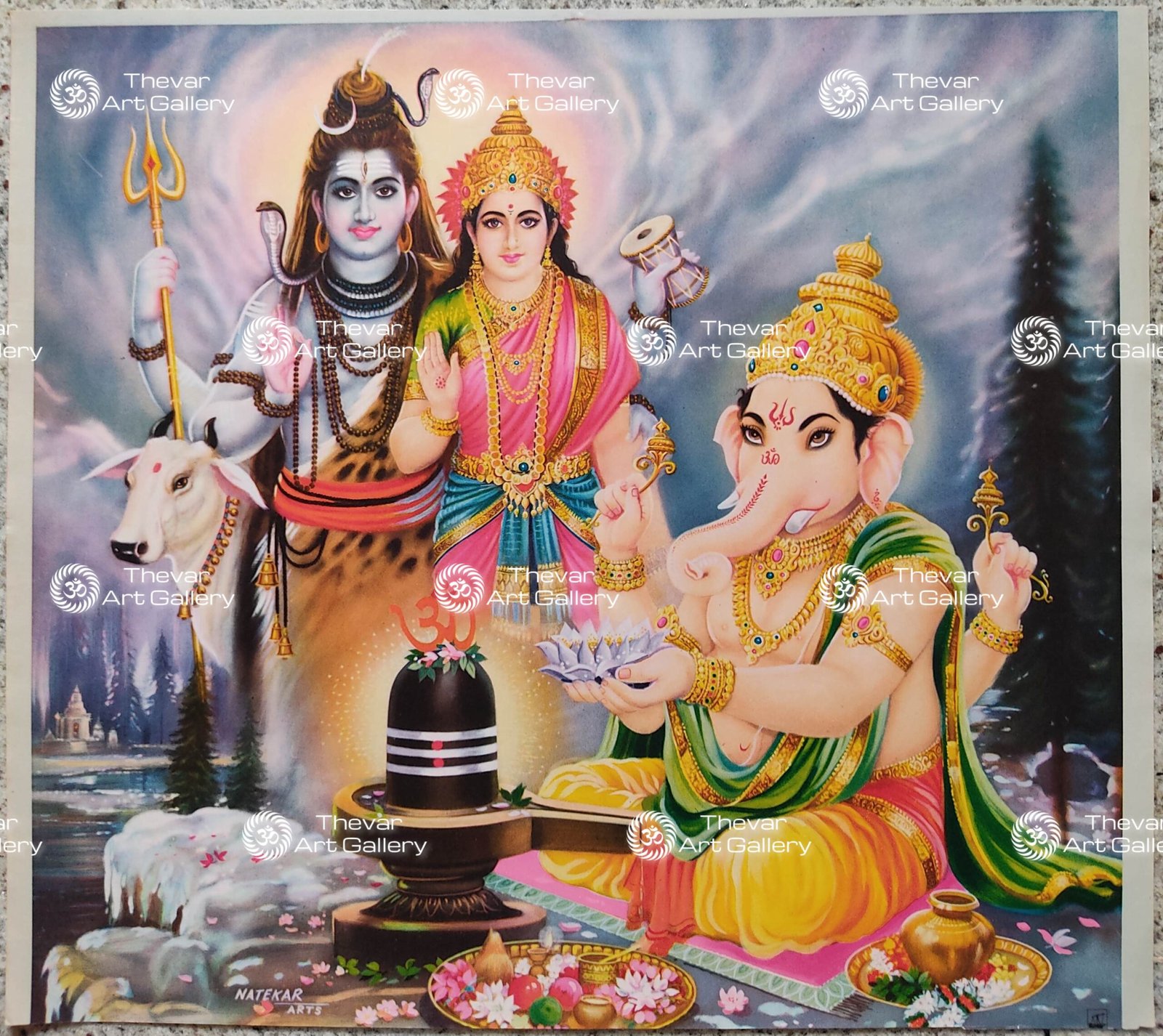 Ganesh Linga Puja | Shiva family | Shiva Parvati | Kangiten | Maha Kala | Dazizaitian