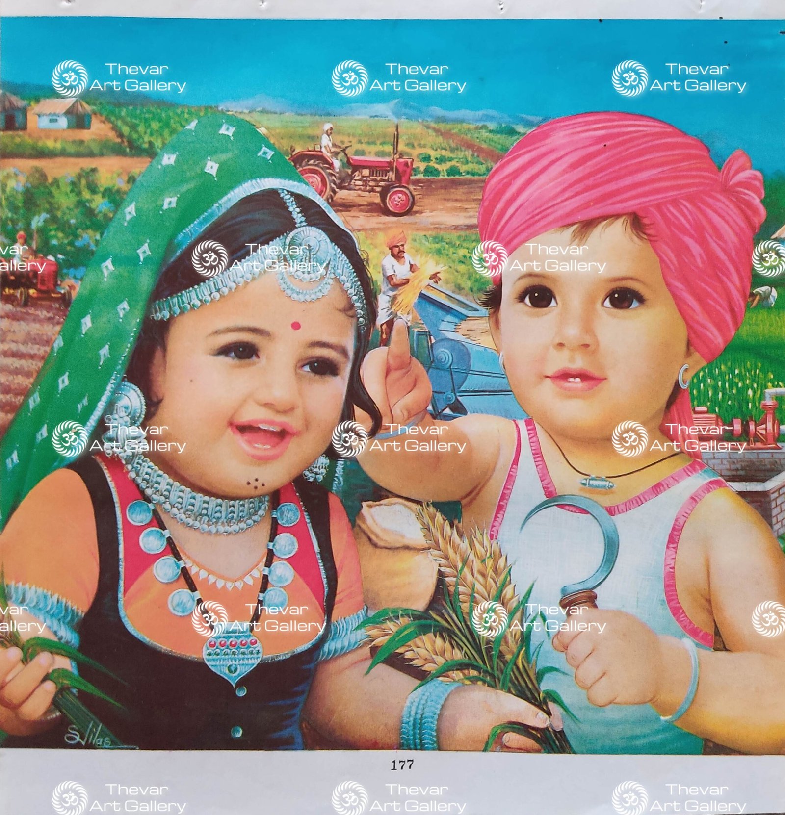 Village Baby Boy and girl