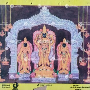 Vayalur Murugan Antique vintage print - Thevar art gallery
