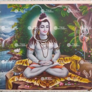 Artist Indrasharma Antique vintage print - Thevar art gallery