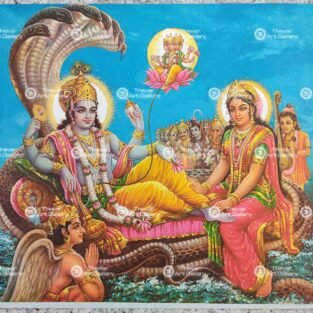 Artist Indrasharma Antique vintage print - Thevar art gallery