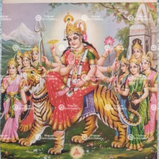 Ambaji Antique vintage print - Thevar art gallery