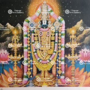 Artist M.Sreenivasen Antique vintage print - Thevar art gallery