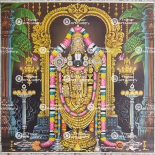 Artist M.Sreenivasen Antique vintage print - Thevar art gallery