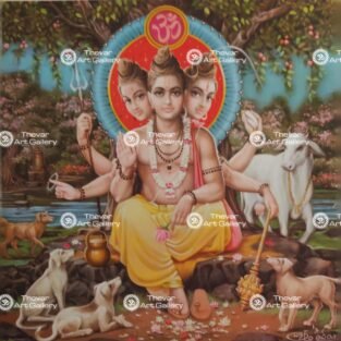 Artist M.D.Rawool antique Vintage print - Thevar art gallery