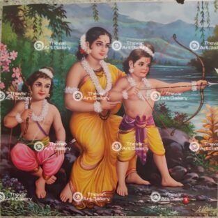 Artist M.D.Rawool antique Vintage print - Thevar art gallery