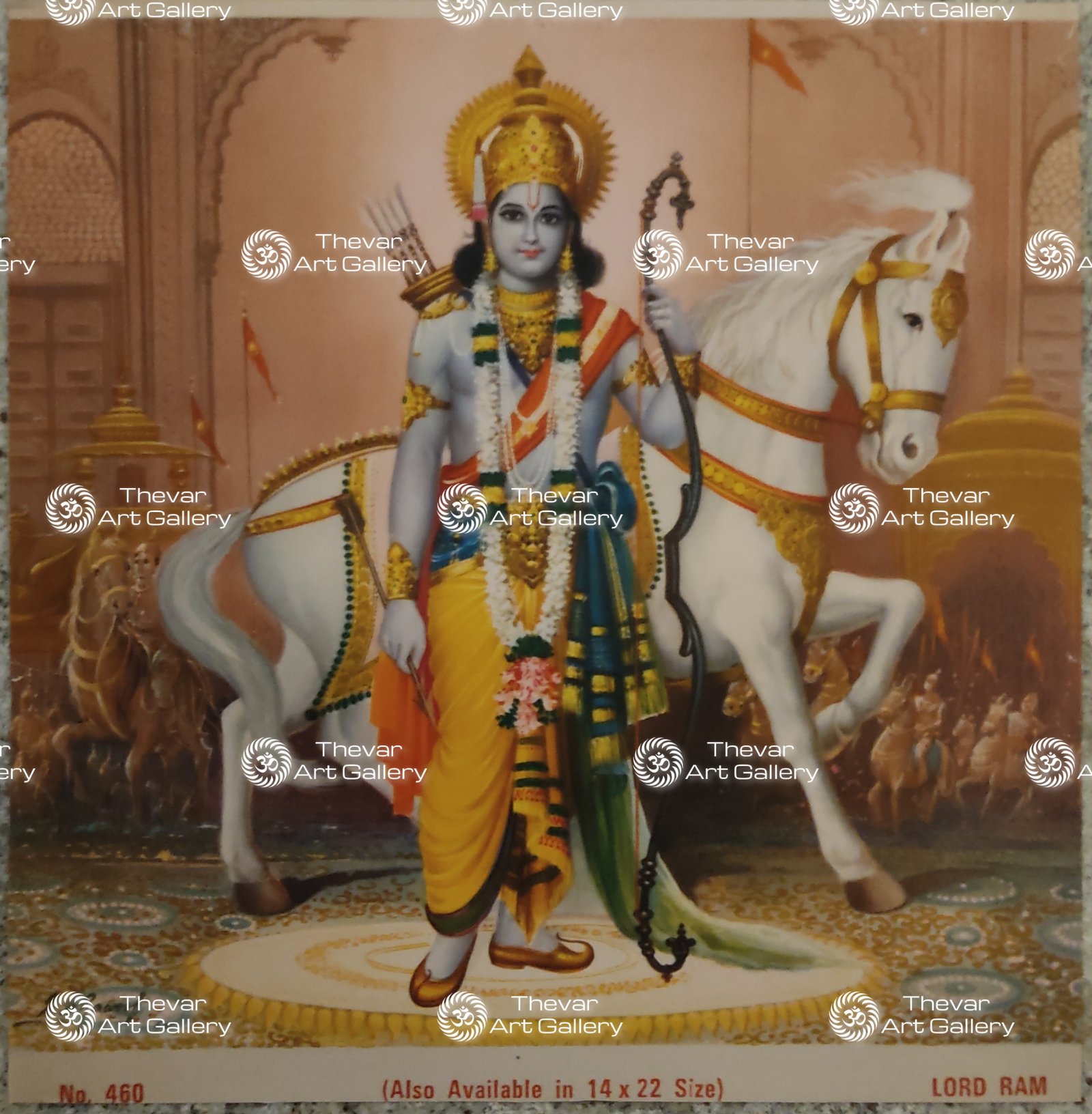 Artist M.D.Rawool antique Vintage print - Thevar art gallery
