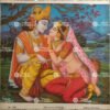 Artist Mr.Gondhalekhar antique Vintage print - Thevar art gallery