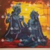 Artist Nirmala antique Vintage print - Thevar art gallery