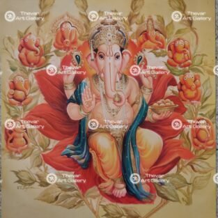 Artist Sapar Bros antique vintage paintings - Thevar art gallery